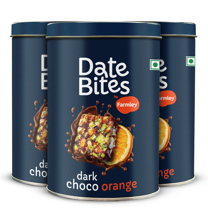 Date Bites Dark Choco Orange - No Added Sugar