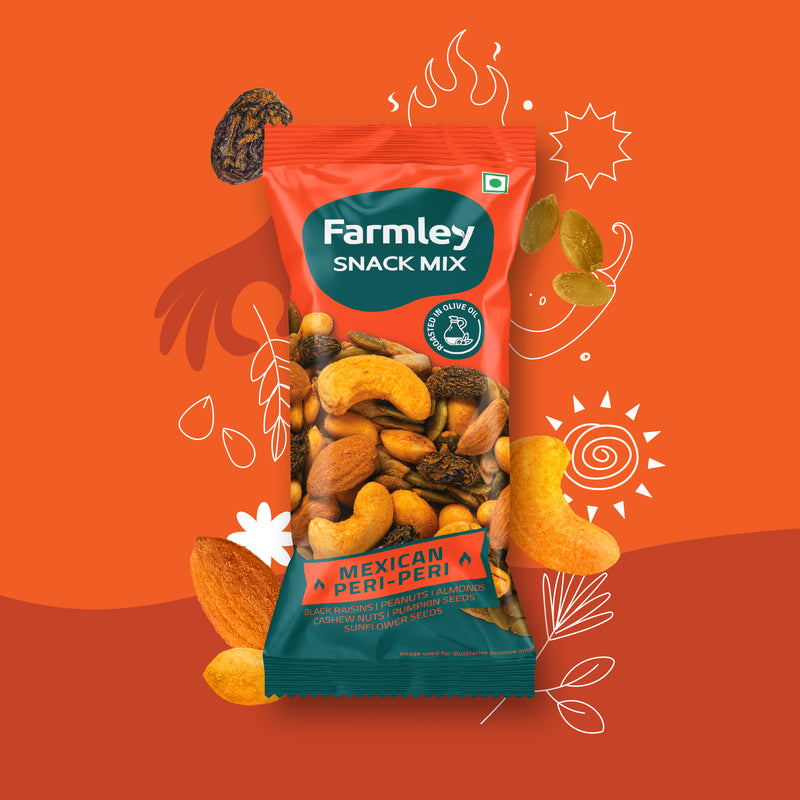 Mexican Peri Peri Snack Mix - Pack of 16