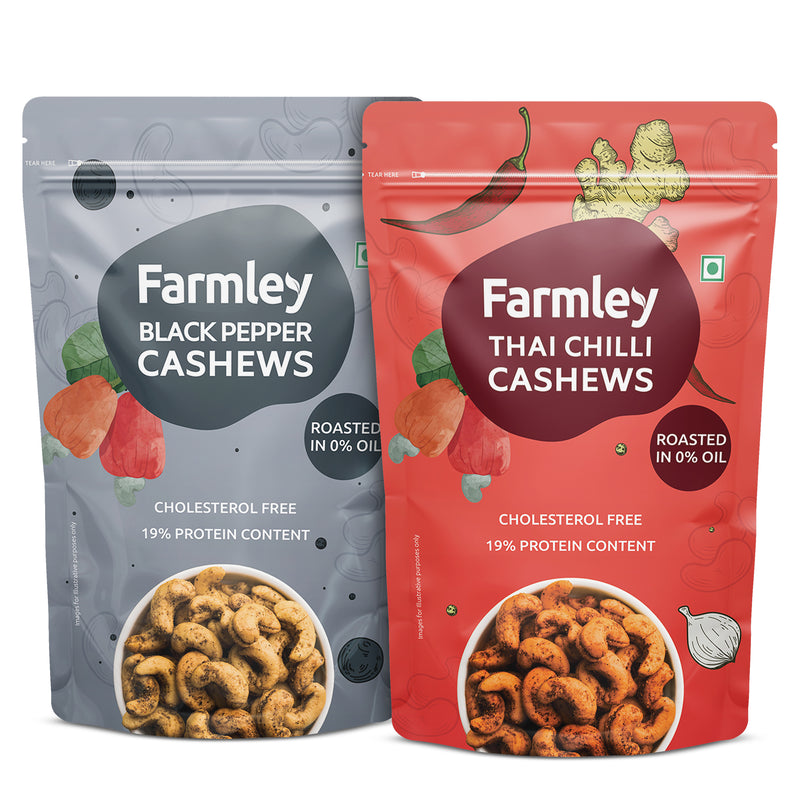 Roasted Cashews- Pack of 2 ( 200g each)